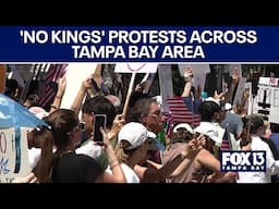 'No Kings' protests across the Tampa Bay Area