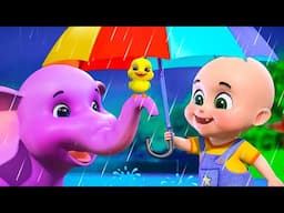 Rain Rain Go Away Come Again Another Day | New Version Animals Songs | Kids Rhyme and Nursery Songs