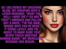 AS I DELIVERED MY CRUSHING BLOW, MY CHEATING WIFE'S LOVER GROANED WHAT THE HELL—WHO THE F*CK ARE YOU