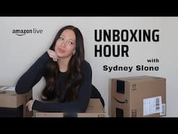 Unboxing Hour Amazon LIVE with Sydney Slone Episode 1: Unboxing Amazon Finds!