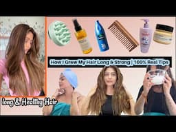 My Real Hair Care Routine 😍 | The Truth Behind My Healthy Hair