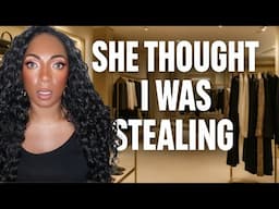 She Thought I Was Stealing | Sourcing at a Luxury Store | Reselling Poshmark Ebay Whatnot