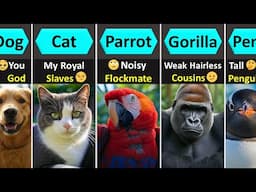How Animals Emotionally See Humans (Top 100 Animals)