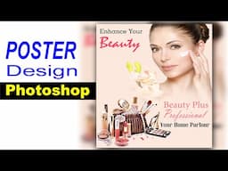 Creative Poster Design in Photoshop | Photoshop poster design tutorial