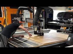 Cutting a custom acrylic amp rack for 5 amps, LED’s (live sneak peek)👀