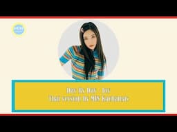 (Thai ver.)  Day By Day _ JOY (조이) Cover by MIN