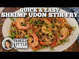 Shrimp Udon Stir Fry | Blackstone Griddles