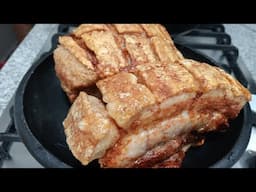 Panceta Crocante, bien cocida y Jugosa en Airfryer