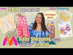 Myntra Kids Shopping Haul under Rs  600 | Tops, Dresses, Footwear n more | Perkymegs Hindi