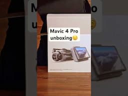 Unboxing the Mavic 4 Pro! #mavic4pro  #dronelife