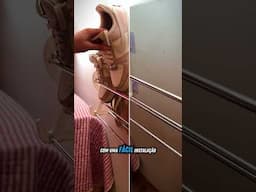 Chega de sapato jogado pela casa ! 🚫👟