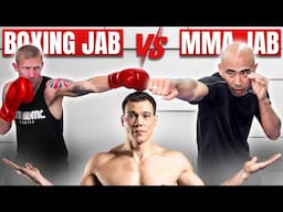 BOXING VS MMA / KICKBOXING JAB: WHICH ONE SHOULD YOU USE? | BAZOOKATRAINING.COM