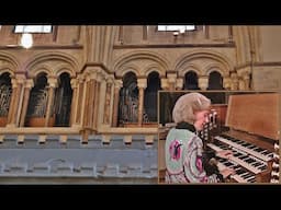 Purcell | TRUMPET TUNE IN D MAJOR | Diane Bish at Canterbury Cathedral, England