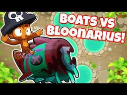Can We Beat Elite Bloonarius With Only Boats in BTD6?