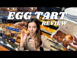 HONG KONG'S FAMOUS EGG TART REVIEW | Bakehouse VS. Kowloon Restaurant Egg tart | Mari