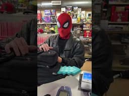 Spider-Man paid us a visit #retro #repair #retrogames