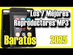🎵🔥 Los 7 MEJORES Reproductores MP3 BUENOS y BARATOS de Amazon [2025]✅[Calidad/Precio] Sonido HiFi