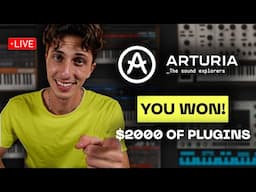 🔴 LIVE - GIVEAWAY WINNERS LIVE DRAW - Arturia x Badhabit