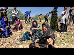 Nomadic life collecting firewood