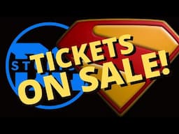 Superman tickets ON SALE tomorrow!!