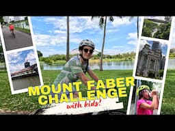 cycling singapore! // mount faber peak - family bike ride