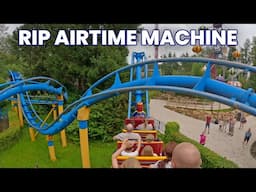 Wild Train Back Row POV | Best Seat for Insane Ejector Airtime - Now Defunct Ride at Fantasiana