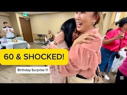 “SURPRISING MY AUNT ON HER 60TH BIRTHDAY/FAMILY, TEARS & CELEBRATION” #SurpriseBirthday #familyvlog
