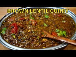 GARLICKY BROWN LENTIL CURRY I MAKE EVERY WEEK | AKKHA MASOOR DAL TADKA