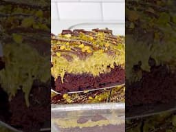 Dubai Chocolate Brownie 🤤 #dubaichocolate #dubaichocolatebrownie #brownie #dessert #dessertrecipes