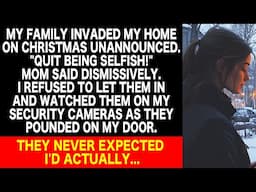 Family invaded home. I refused entry, watched as they pounded door. They never expected I'd...