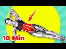 ➜ 7-Day Plank Challenge ➜ Slim Your Waist in Only 10 Minutes a Day!