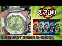 G-Shock GM2110D-3A: The Green Sunburst Dial is Mesmerizing! BUT is it worth $300? Absolutely Not!