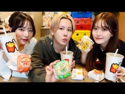 【至福】マックの新作食べ放題する幼馴染🎶最近ぴーかっぱに起きた韓国でのとんでもない出来事が面白すぎて無理wwww