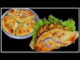 Bread Stuffed With Chicken || Chicken Bread Recipe || pita Bread || Recipe With Boneless Chicken.