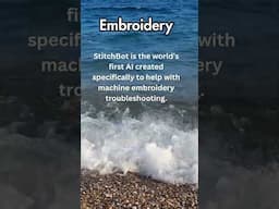 Machine Embroidery Fun Facts 2 #embroiderypattern #omlembroidery #stitchbot #machineembroidery