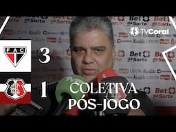 TV Coral - Coletiva pós-jogo com Marcelo Cabo - Ferroviário 3x1 Santa Cruz - Série D 2025