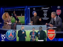 PSG vs Arsenal 2-1(3-1) PSG Through To UCL Finals🏆 Arsenal OUT - Thierry Henry & Carragher Reaction