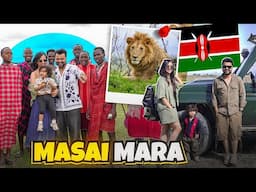 24 HOURS with TALLEST People in MASAI MARA 😲