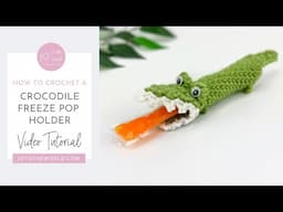 Crochet Freeze Pop Holder for Kids – Quick & Easy Summer Pattern (Great Gift Idea!)