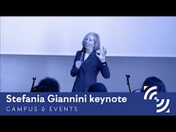 International Data Science and AI Leadership Summit | Stefania Giannini keynote