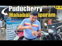 Ep 6 BTS Puducherry to Mahabalipuram, Alamparai fort | Sea Food | Tamil Nadu Tour