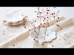 Ceramic Flower Stem Holder - An Easy Project For Beginners