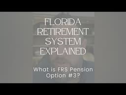 FRS Pension Option 3 - Financial Shorts