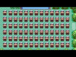 I Played 100 Games of Pokemon AT THE SAME TIME