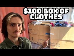 i bought a $100 giant box of clothes... what could go wrong?