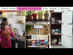 Must Have Amazon Products For Home & Kitchen-Space Saving Organization Ideas-Amazon Haul-Home Hacks