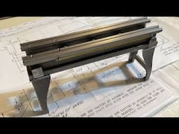 PM Research model lathe build: maching the bed part 2