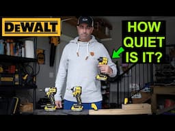 Dewalt Quiet Hydraulic Impact Driver DCF870 - How Quiet is it?