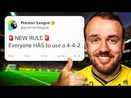 Football, But Every Club Has The Same Tactic