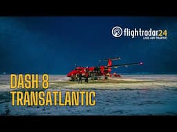 3 hours (transatlantic!) in the Dash 8 cockpit